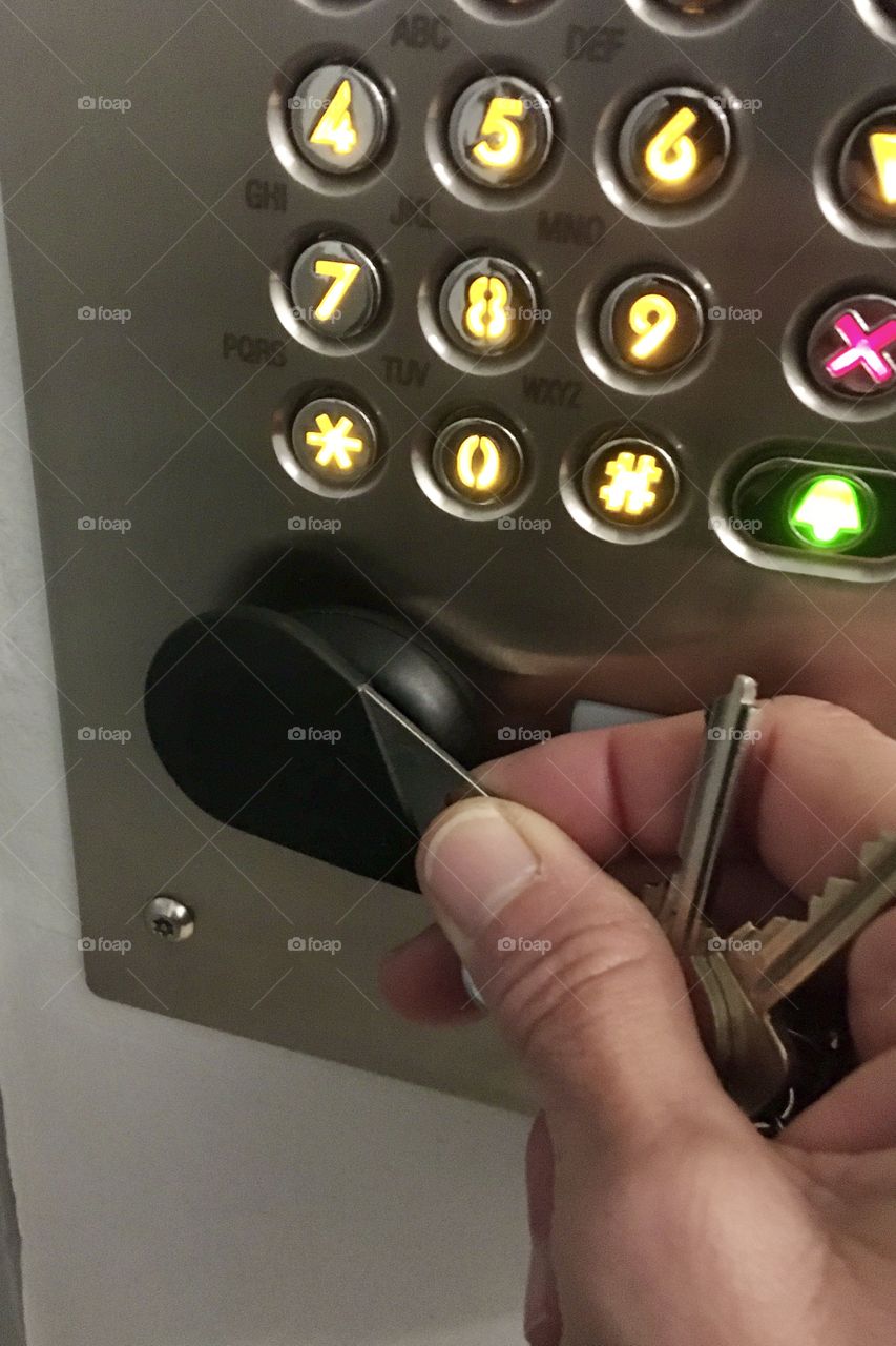 Bip for security gate