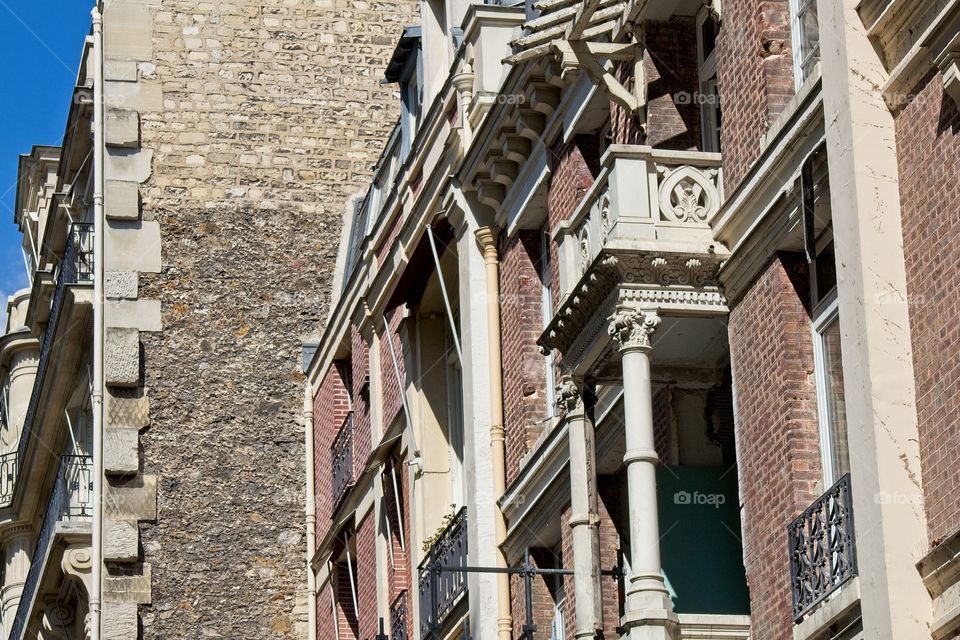 old house in the city