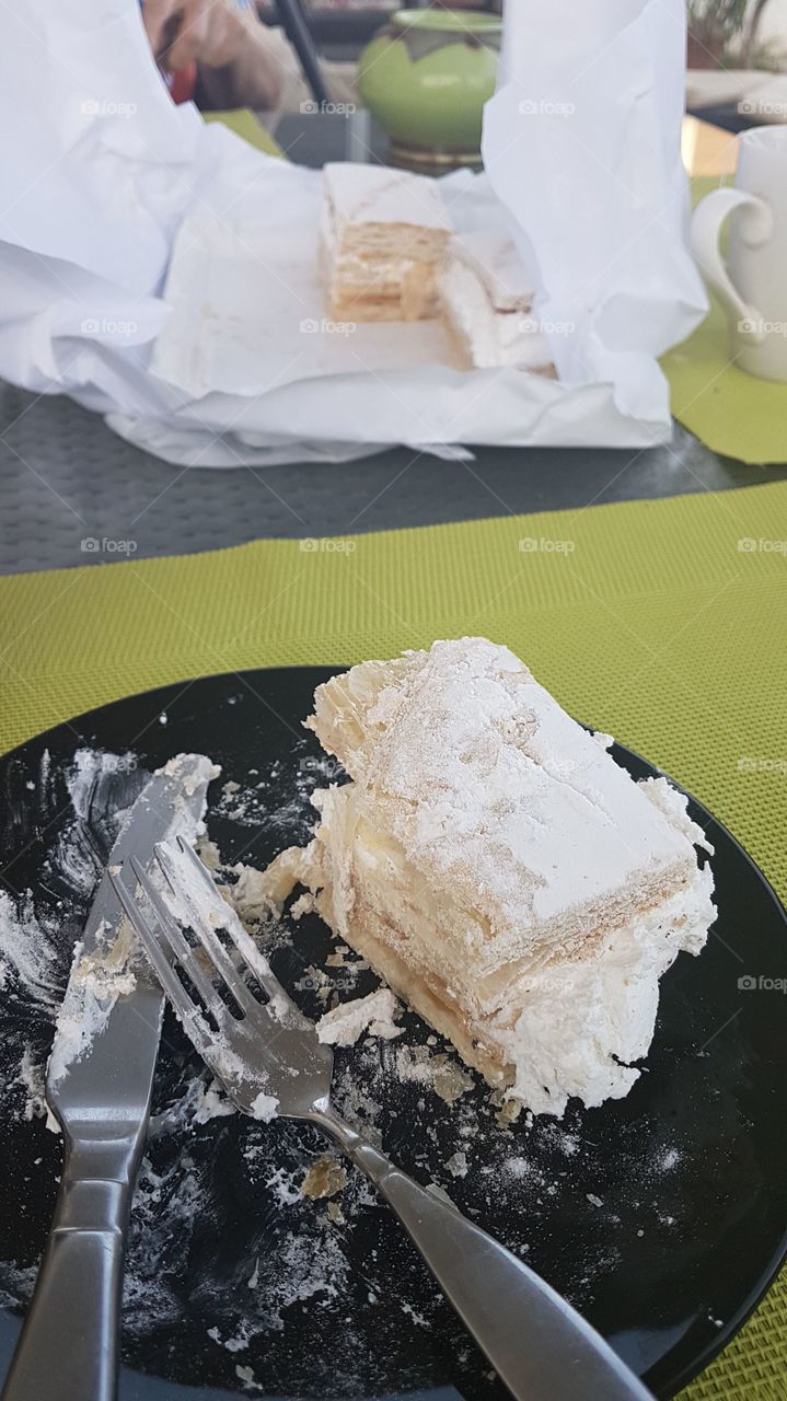 Millet cake typical of Malaga