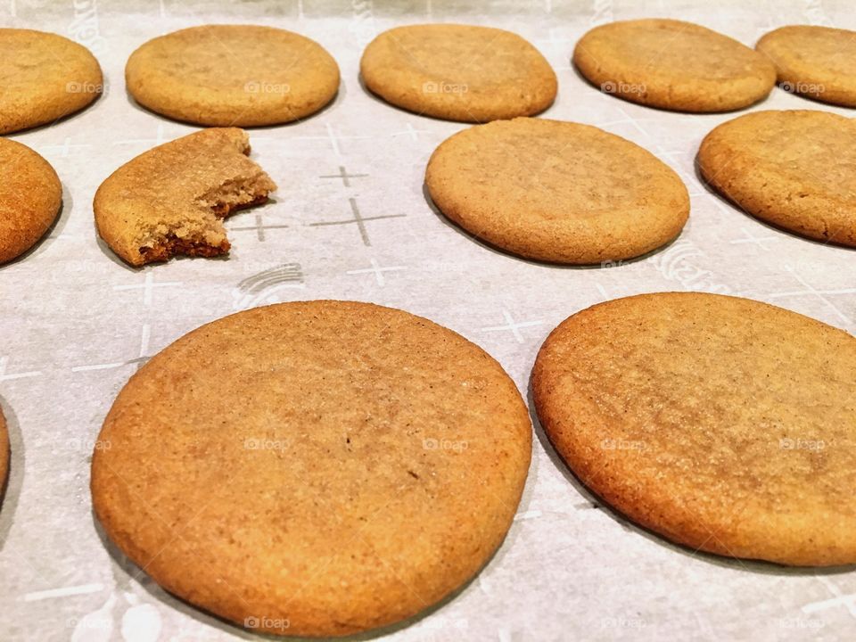 Someone already started on the Snickerdoodles