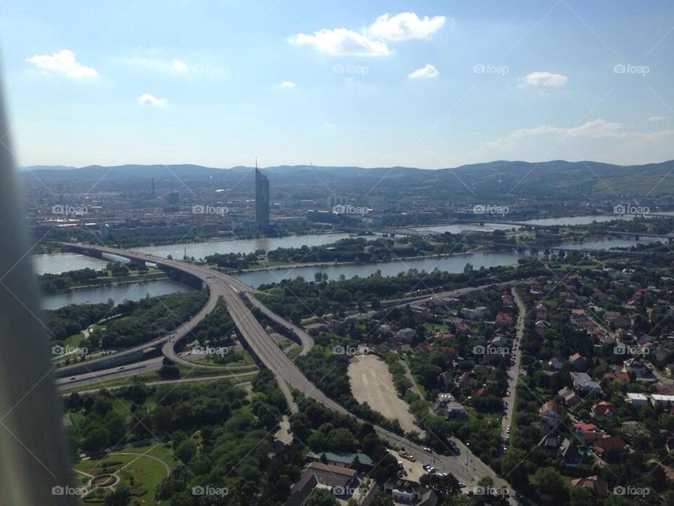 View of Vienna from the Donauturm