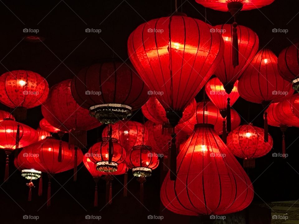 Japanese lanterns 