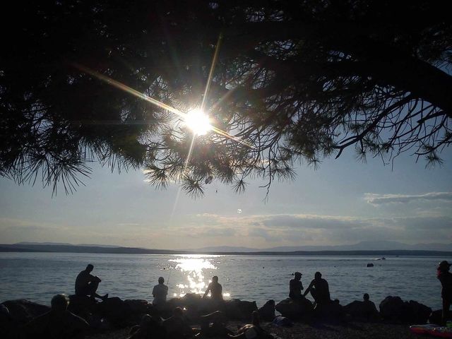 meditation by the water