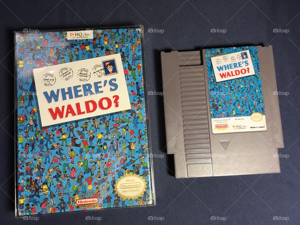 Where's Waldo? 
Video game for Nintendo NES
Released - 1991