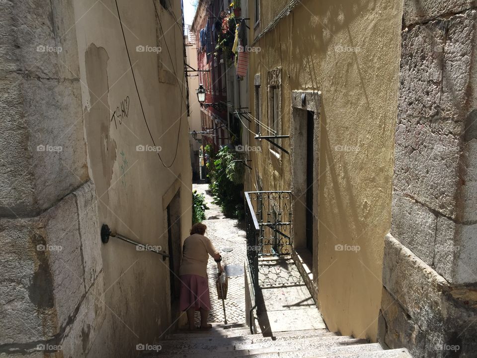 A street in lisbon