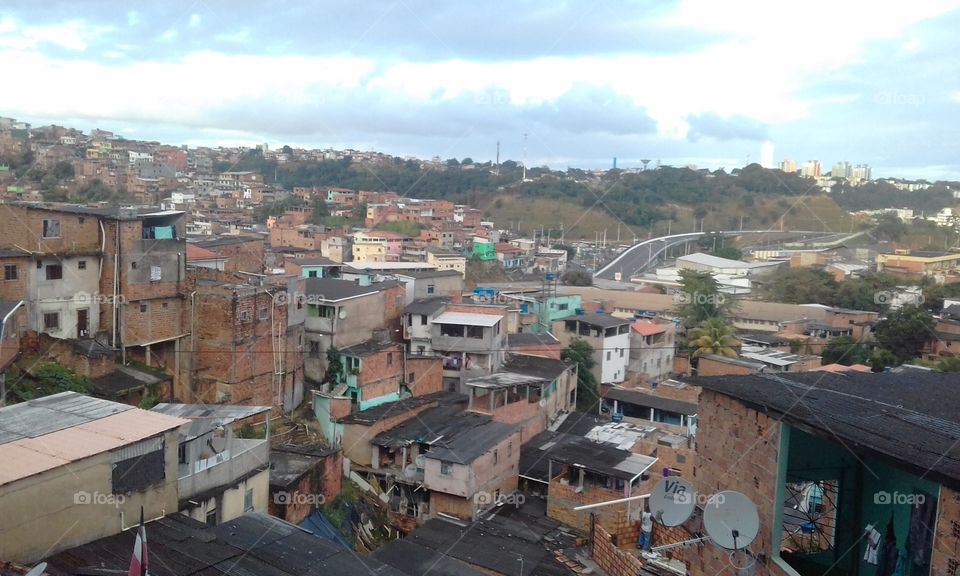 paisagem da favela