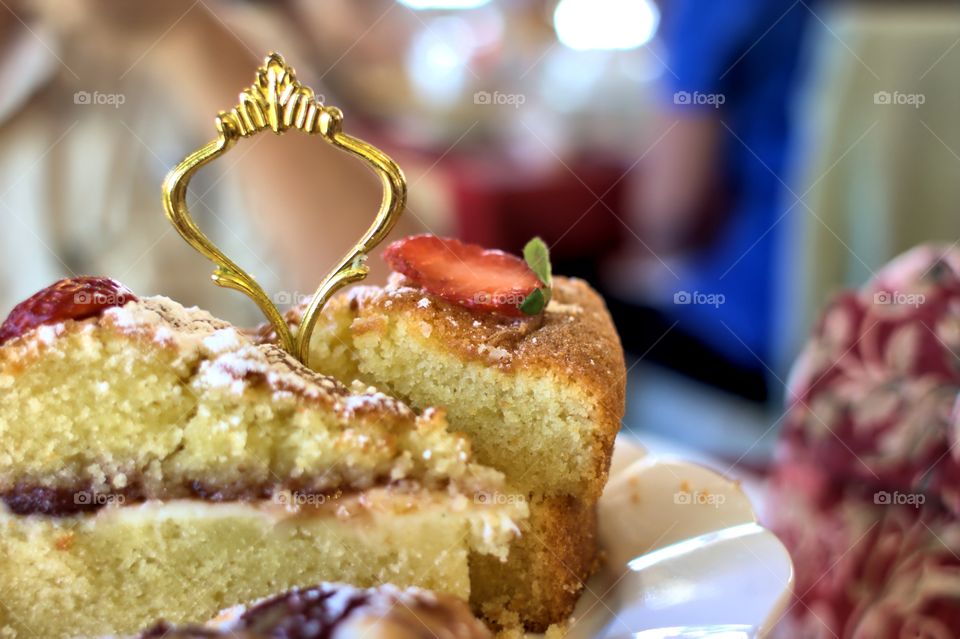 Queens Cake at high tea