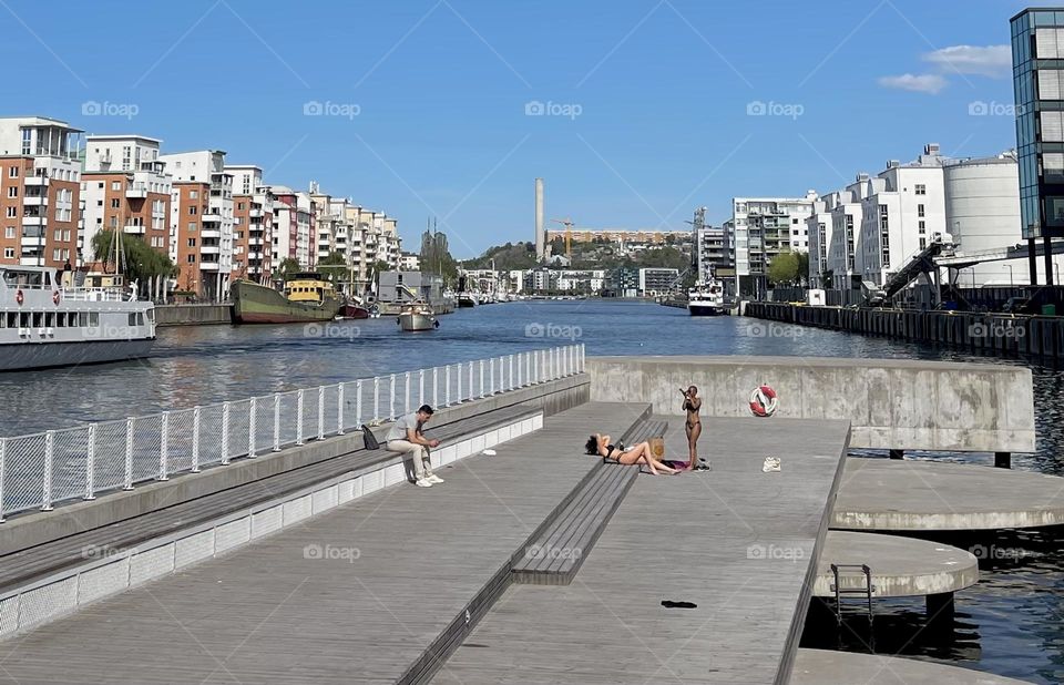 Nordic Urban Sunbathing 