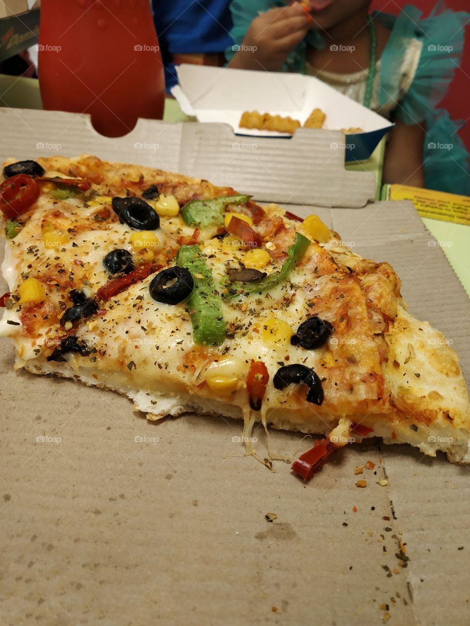 Surround yourself with pizza, not negativity