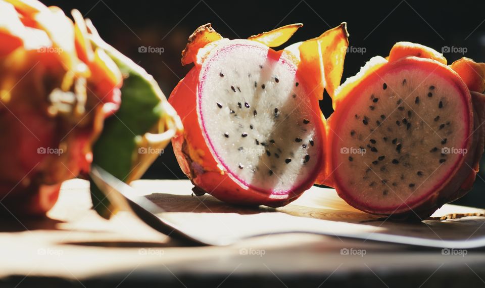 white pitaya fruit