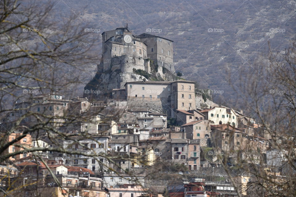 Borgias fortress, Subiaco, Lazio, Italy