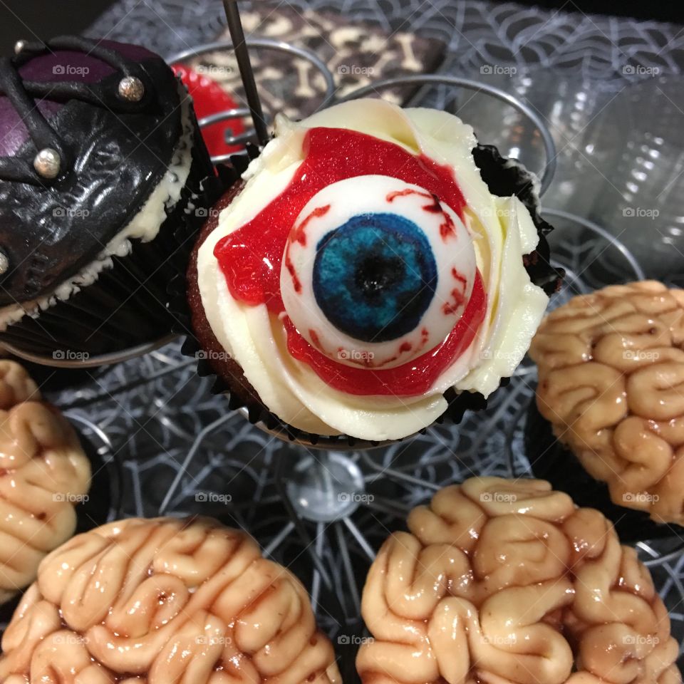 Halloween cupcake 