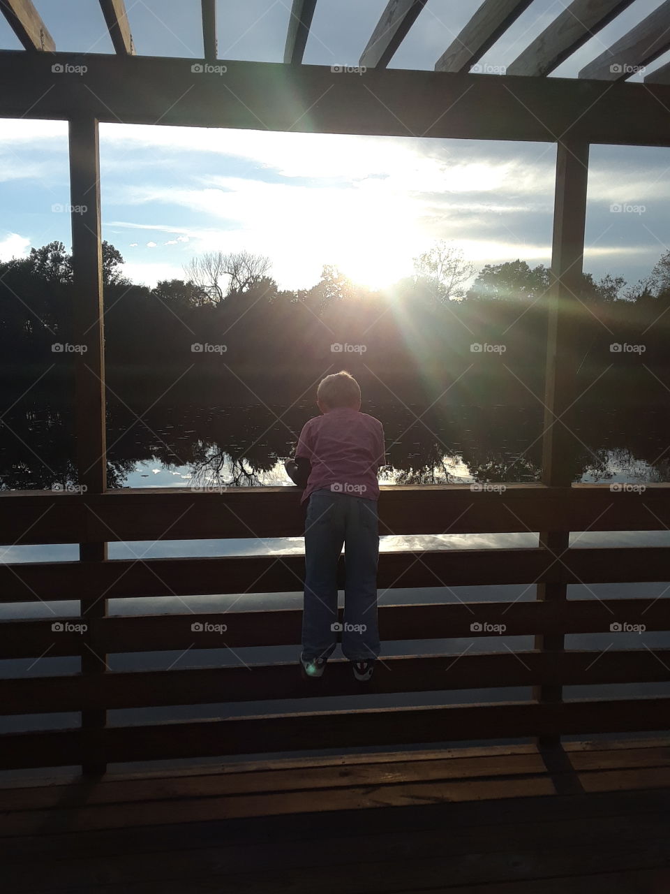 Watching Sunny Ripples