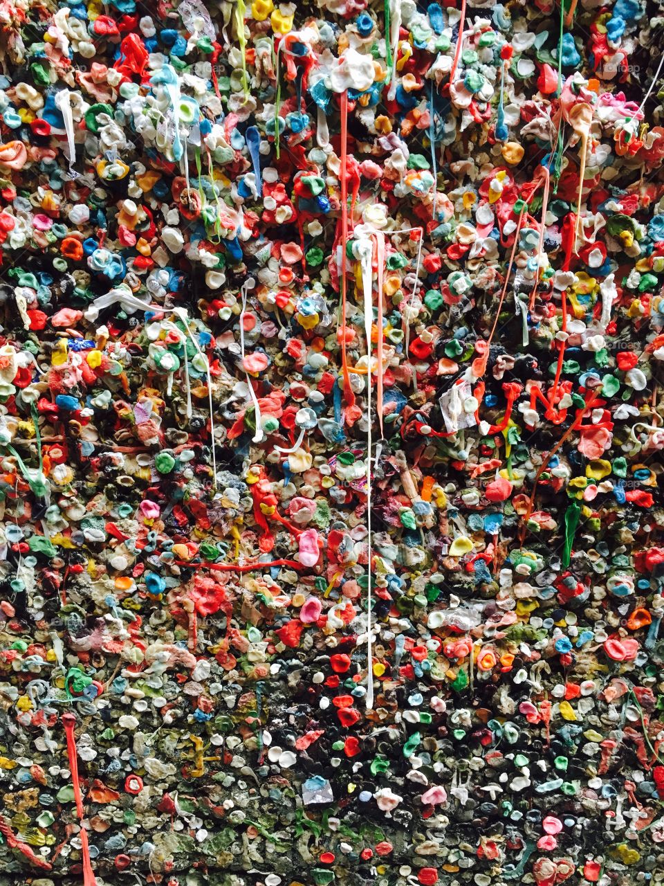 Gum Wall Seattle. Gum Wall, Pikes Place Seattle, WA