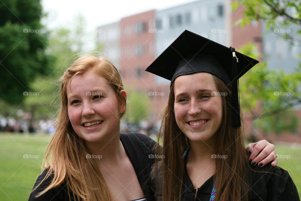 College graduation. College photo