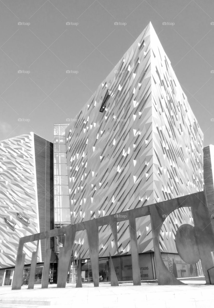 Titanic experience muesum in Belfast, Northern Ireland