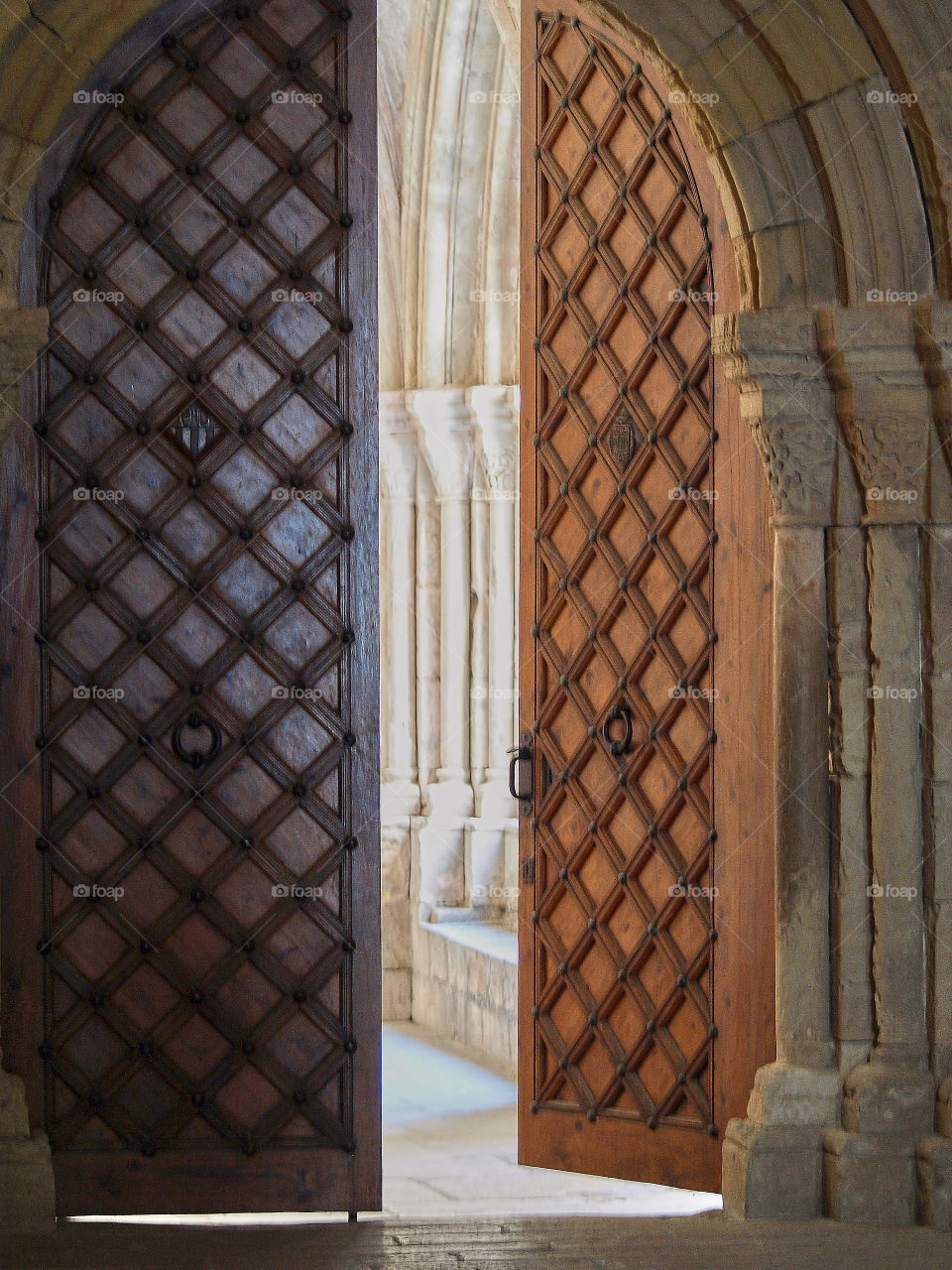 Monasteri de Poblet. Cloister door