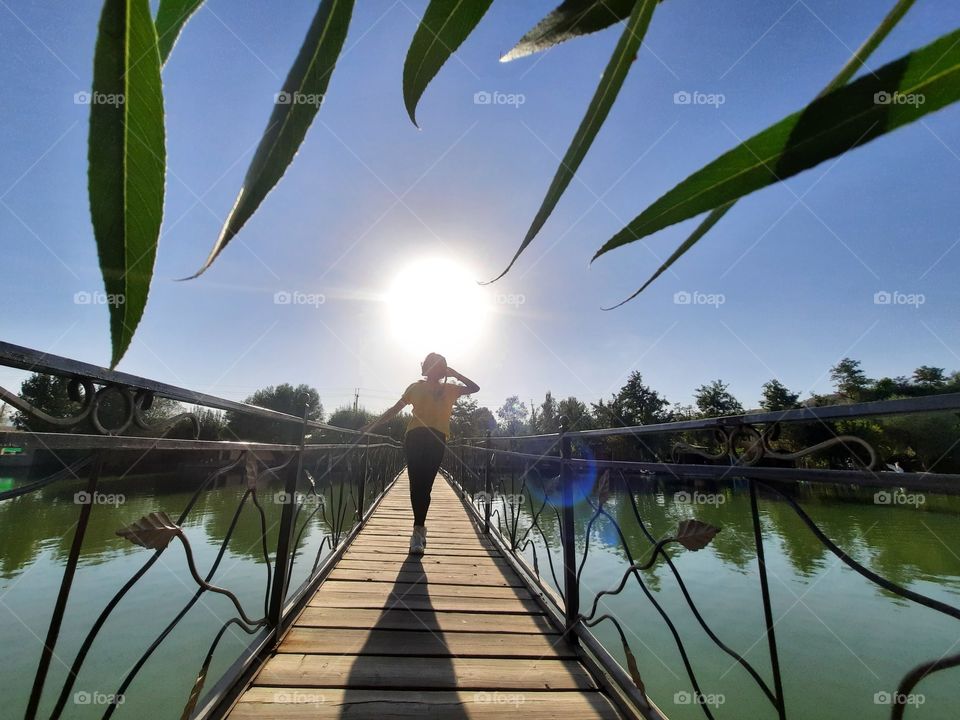 Amazing lake. Me in the Jungle and my first sunrise there.