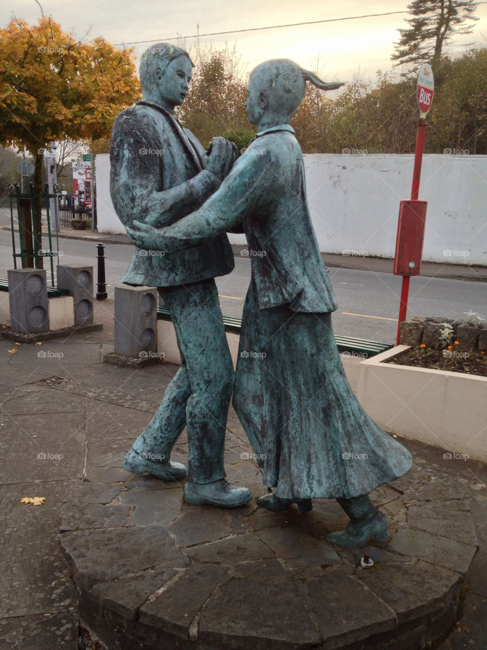 girl ireland statue boy by kshapley