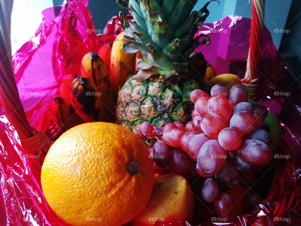 fruits gift colorful