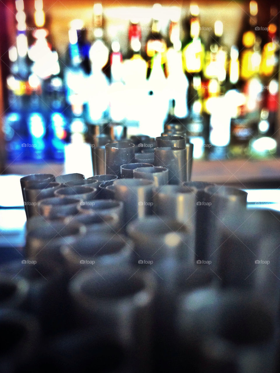 Straw Cluster. Bar Straws