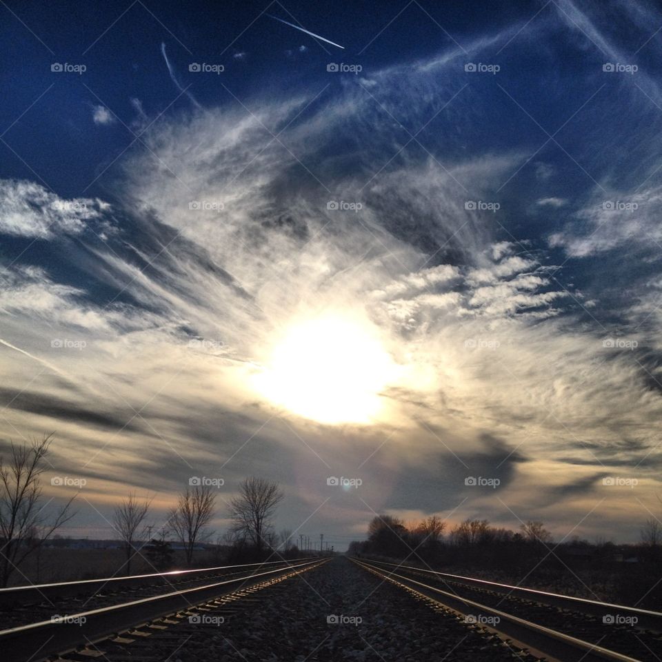 Tracks to the sky