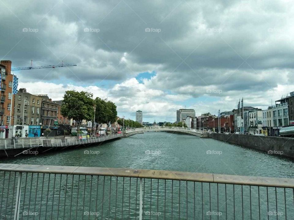 Arch Bridge in Dublin