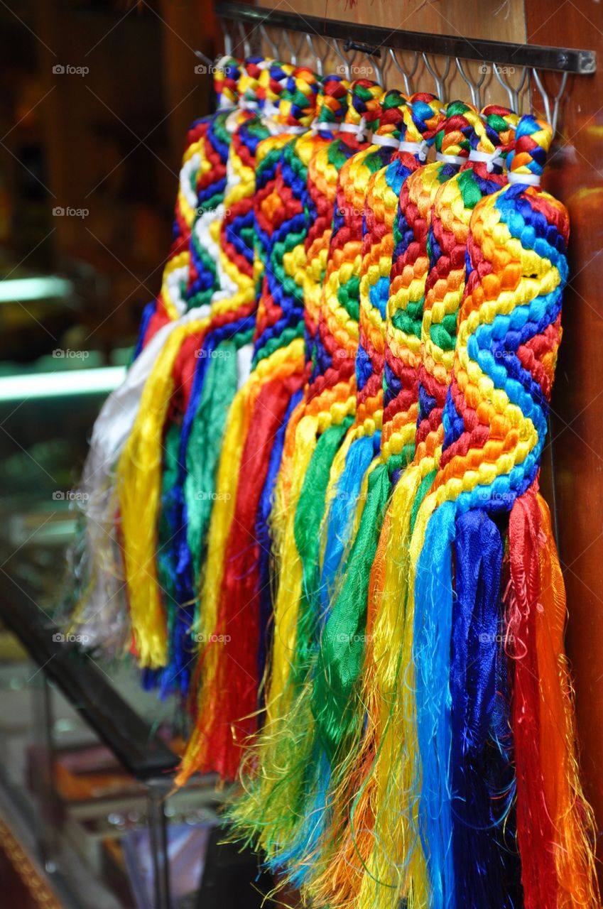 Tibetan colorful souvenirs 