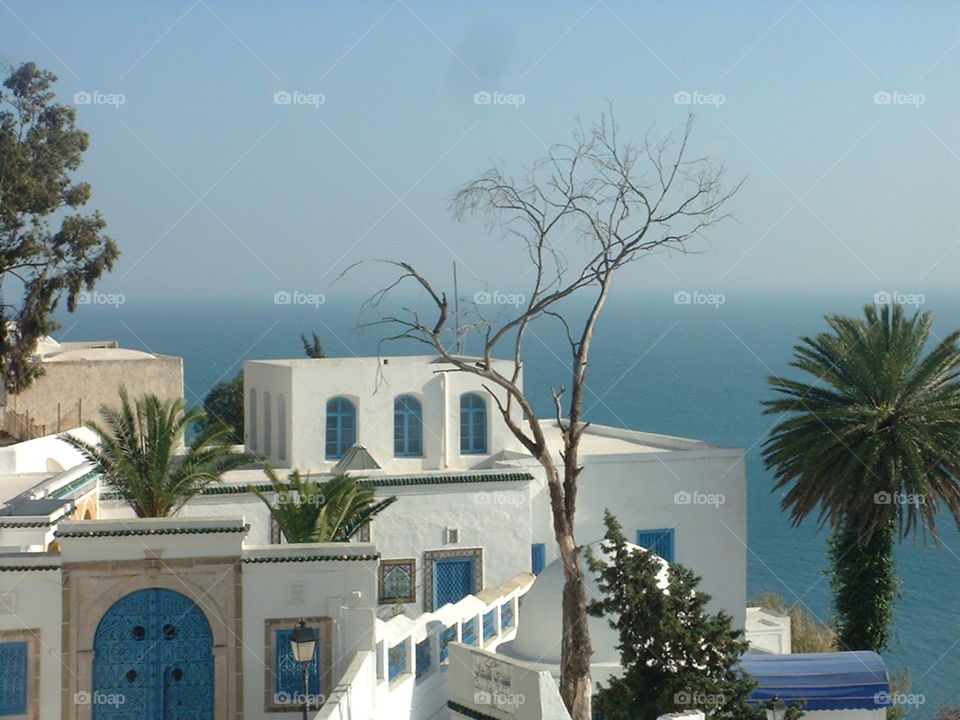 Sea view in Tunisia