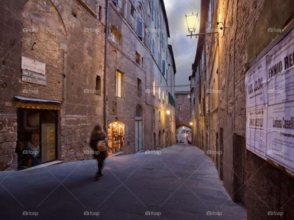 Siena side street