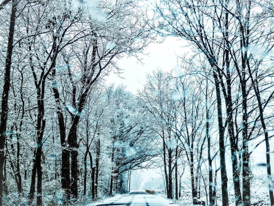 Winter on the road