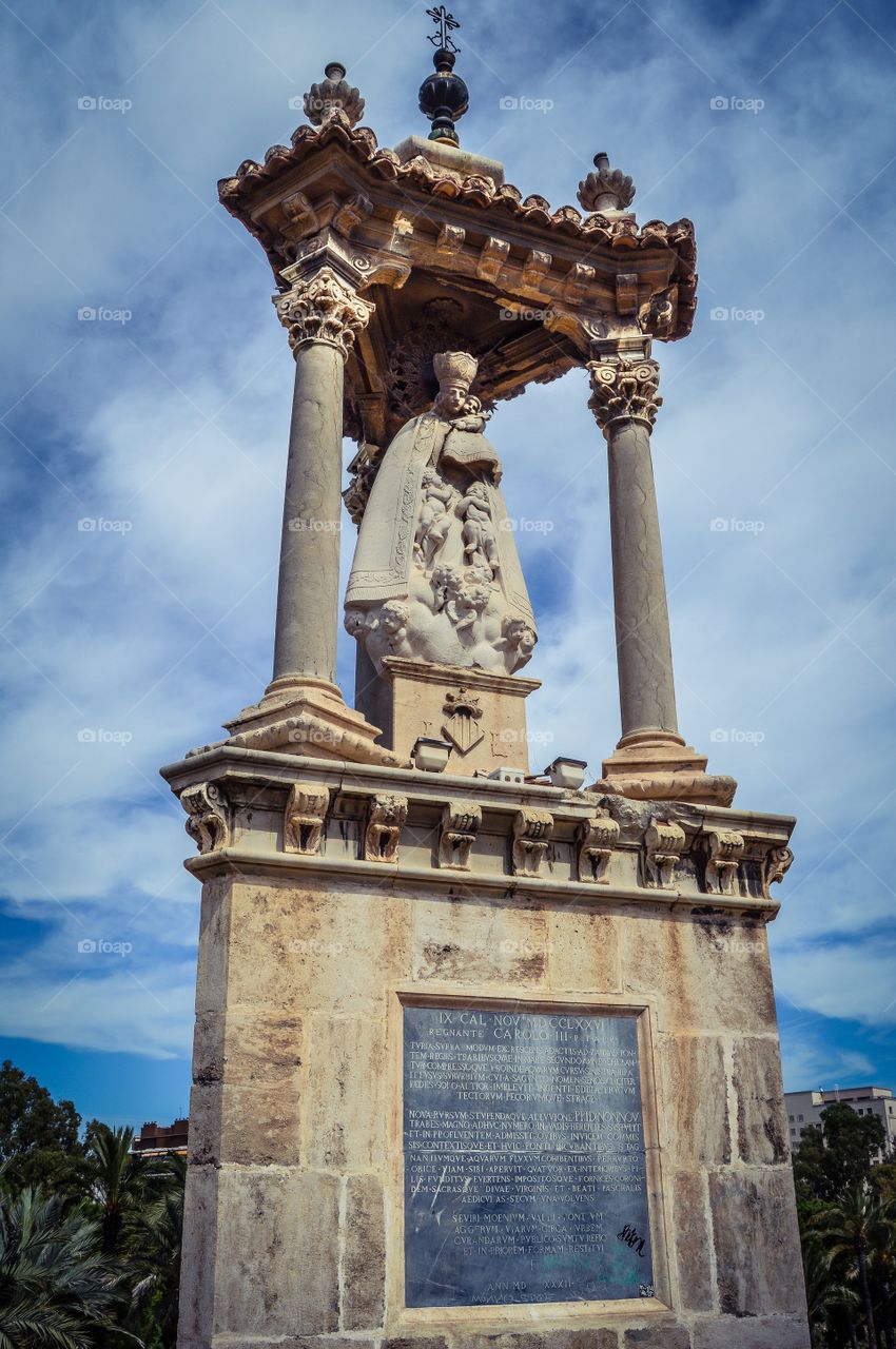 Casilicio de la Virgen de los Desamparados, Puente del Mar (Valencia - Spain)