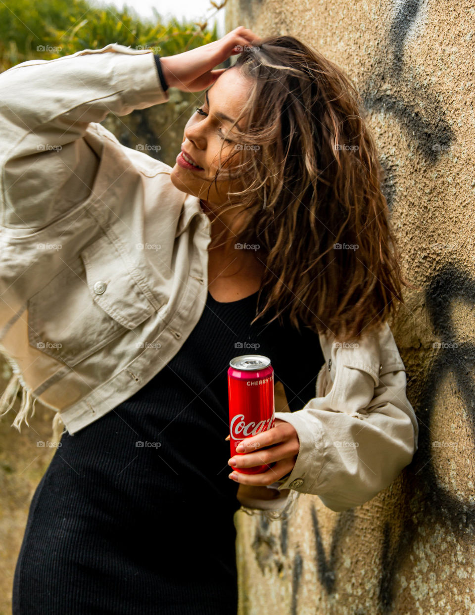 Chilling with coca cola