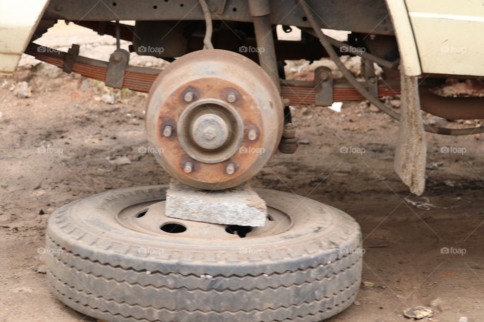 Wheel, Vehicle, Industry, Car, Old