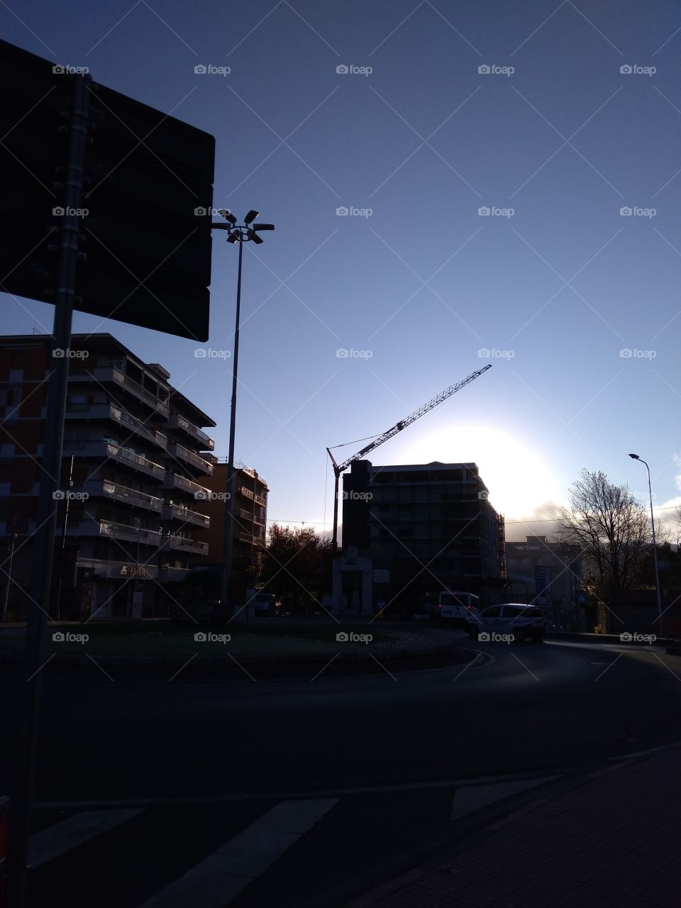 Nuoro in the morning