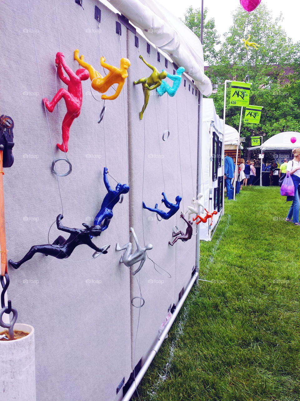 Art Fair. Art Fair in Broadripple