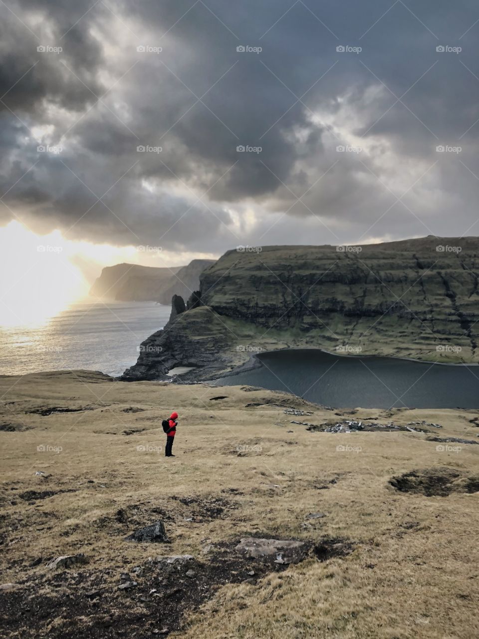 Sunset Faroe Islands 