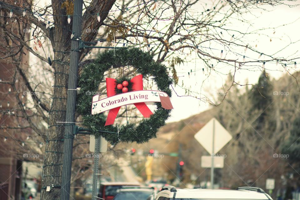 Downtown Christmas in Colorado