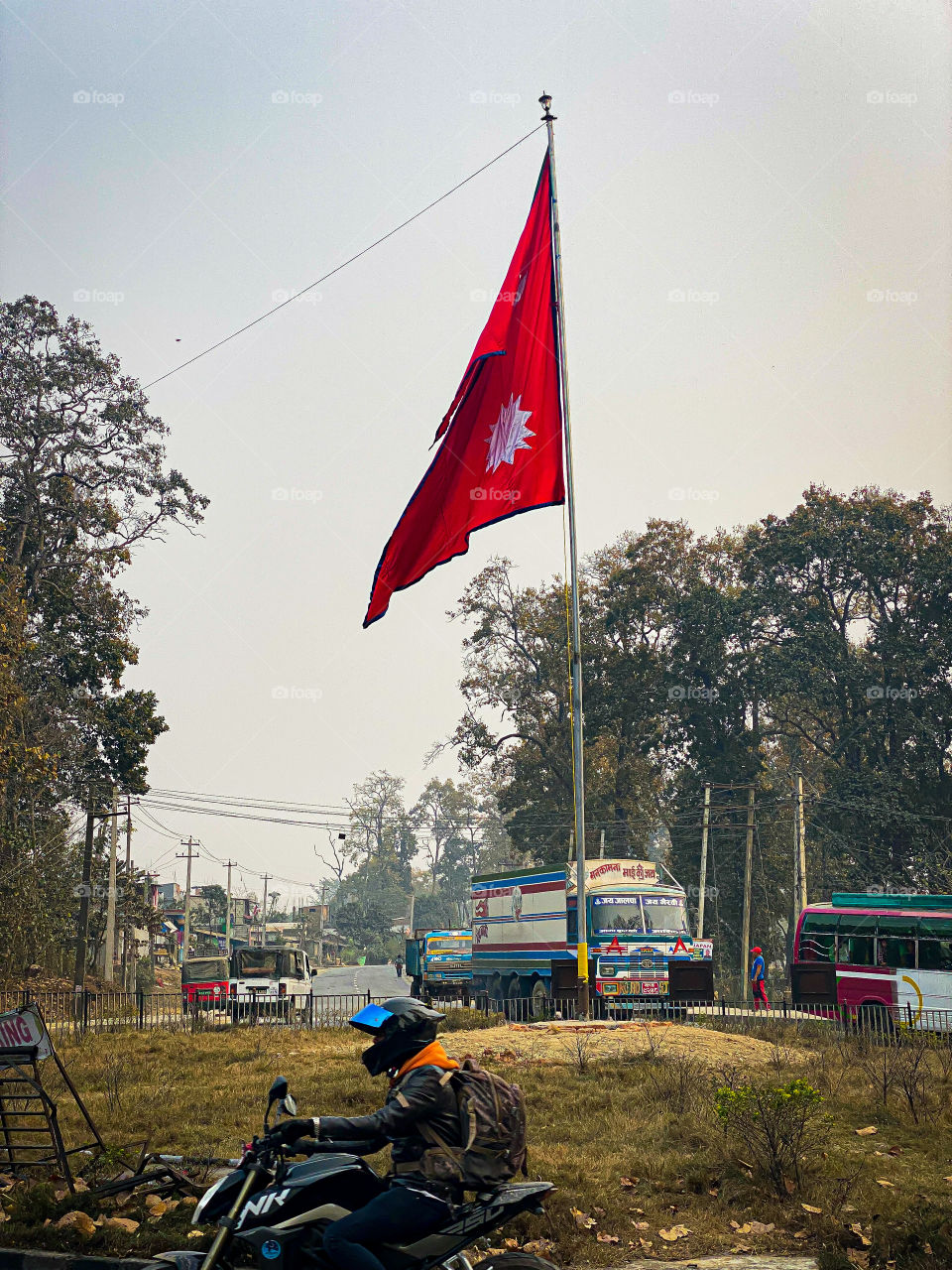 World’s uniq flag which is not rectangular shape