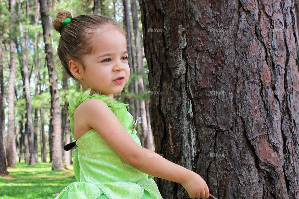 green fairy child