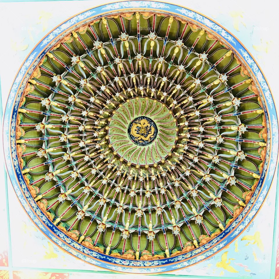 circle shape dome roof 