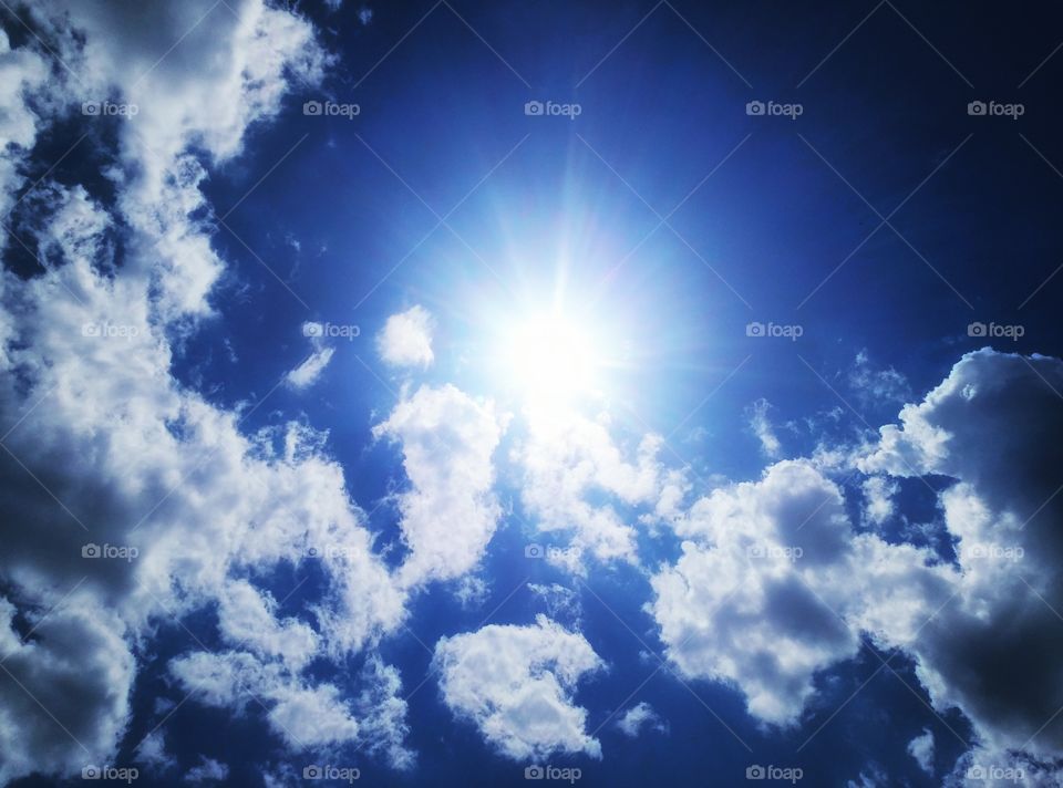 Beautiful sky,summer