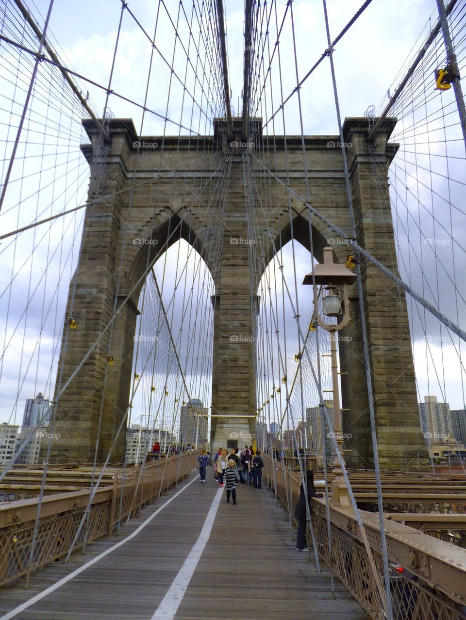NEW YORK CITY BROOKLYN BRIDGE SUPER STRETCH PATH