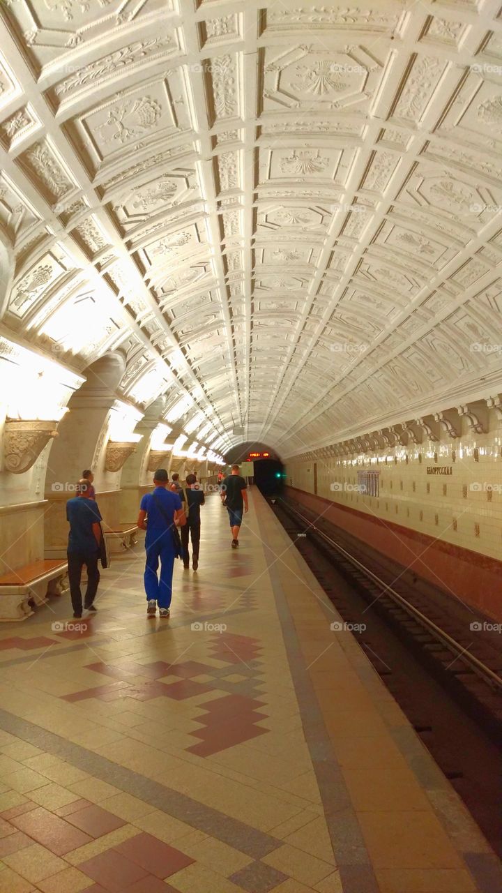 Subway station in Russia