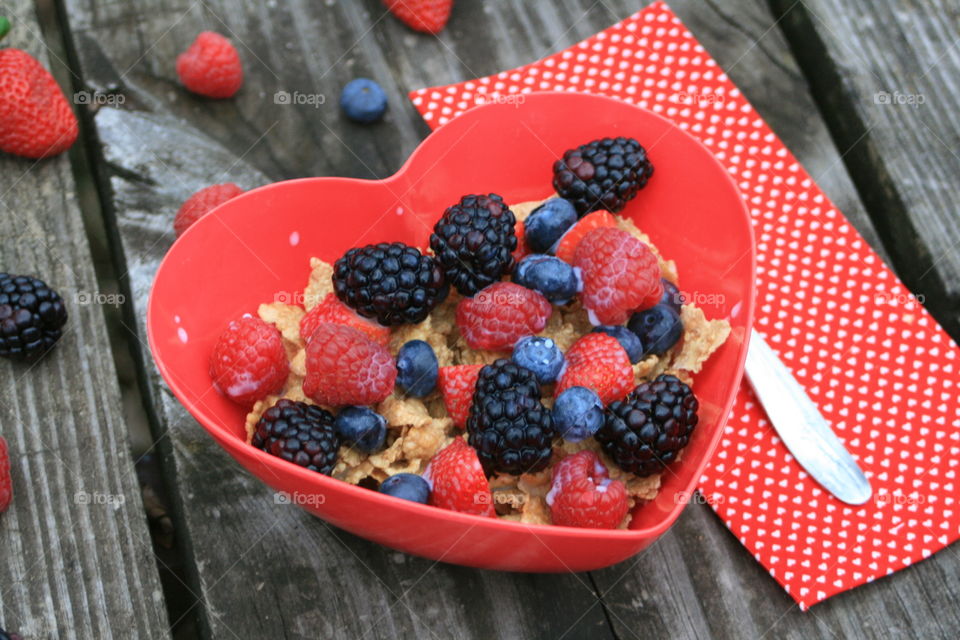 Cornflakes and Fruit