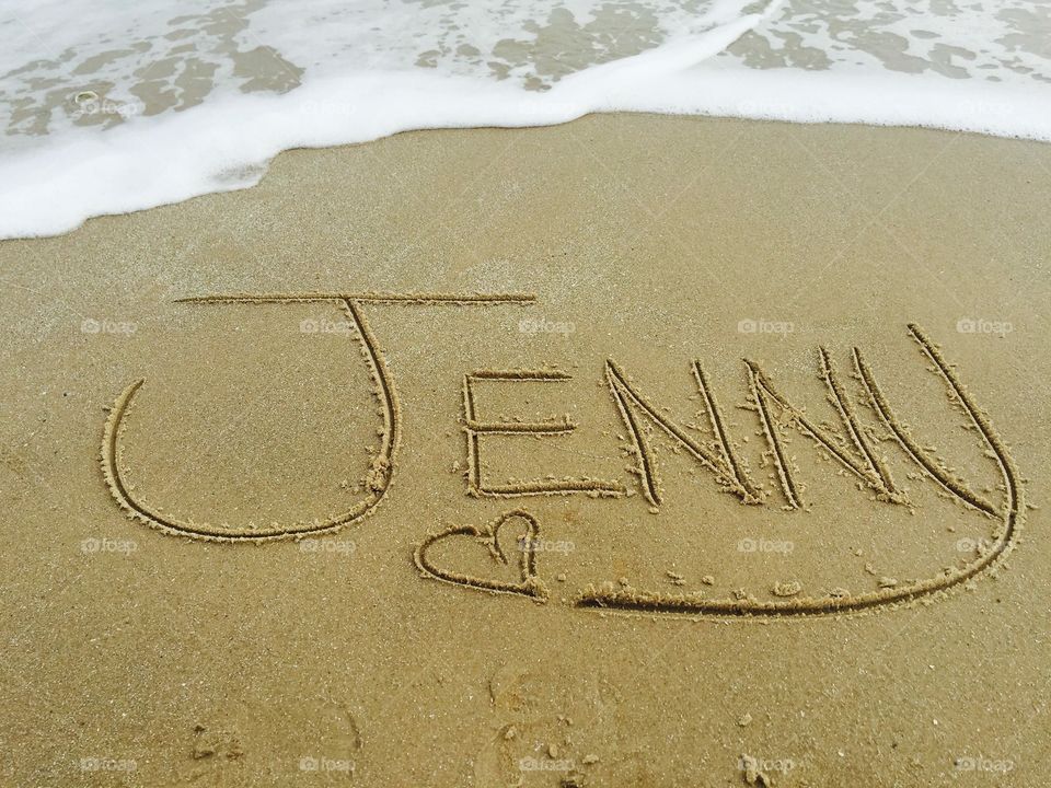 Jenny at the Beach 
