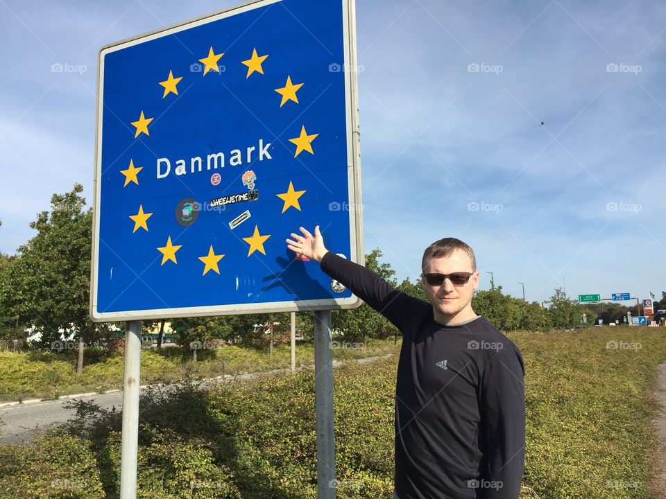 Entering Denmark. 