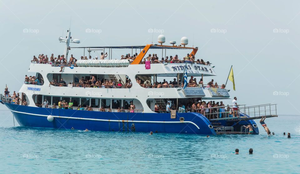 Ionian islands Kefalonia Boat