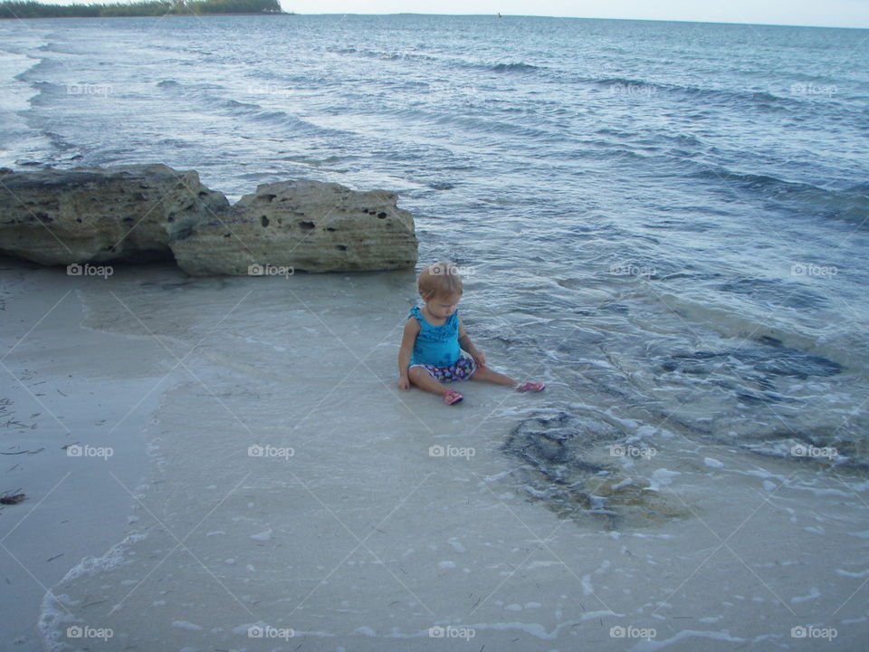 Beach playtime