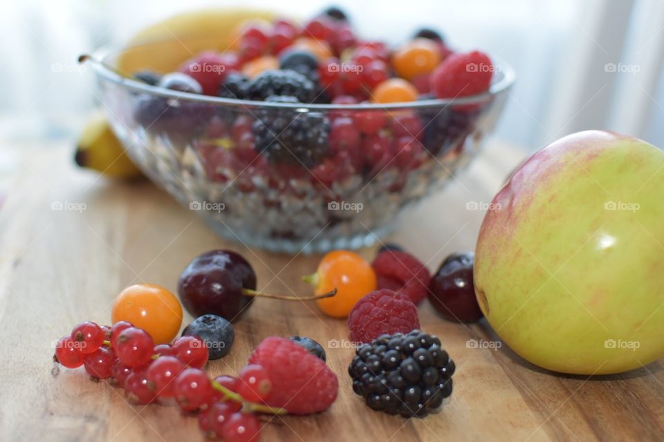 Fruits and berries 